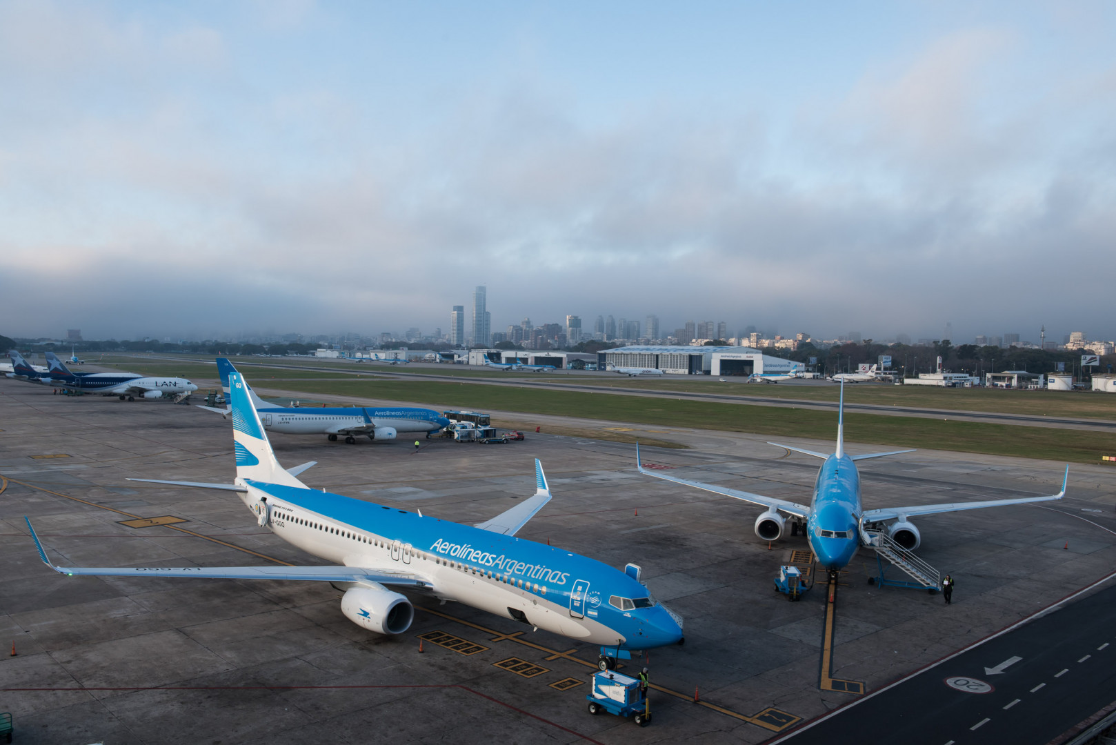 Aerolíneas Argentinas.