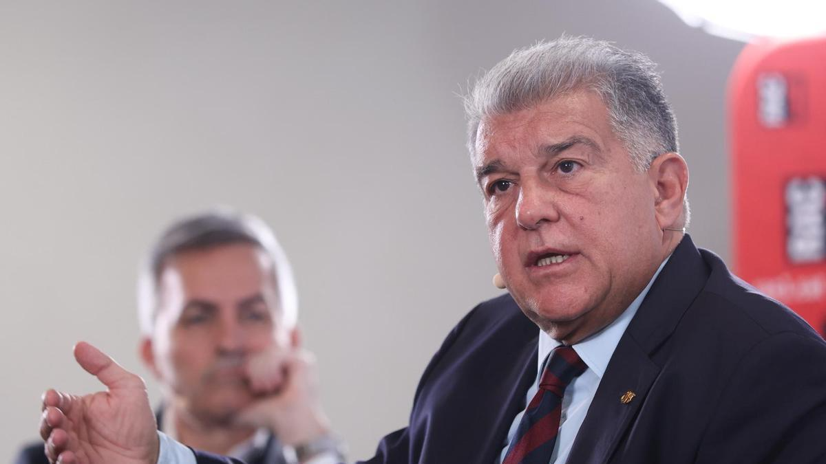 Laporta assured that Messi did not return because of the pressure he was going to have