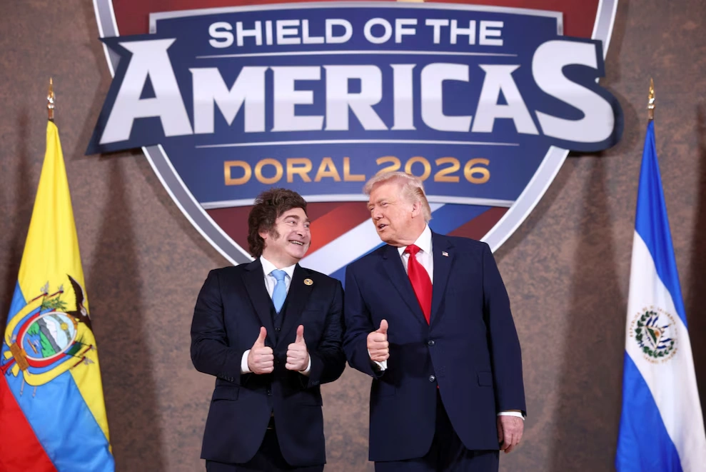 The United States praised Argentina's role in the joint fight against drug trafficking