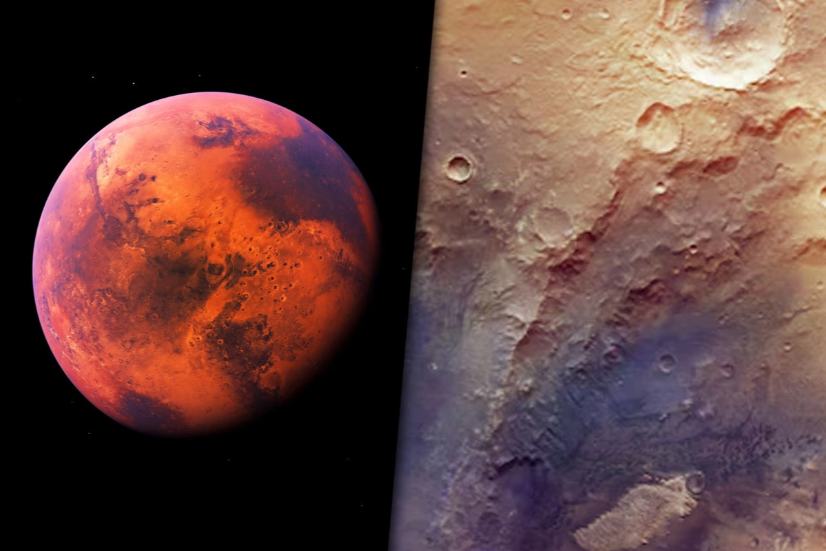 Imágenes inéditas de Marte revelan pistas sobre su pasado volcánico