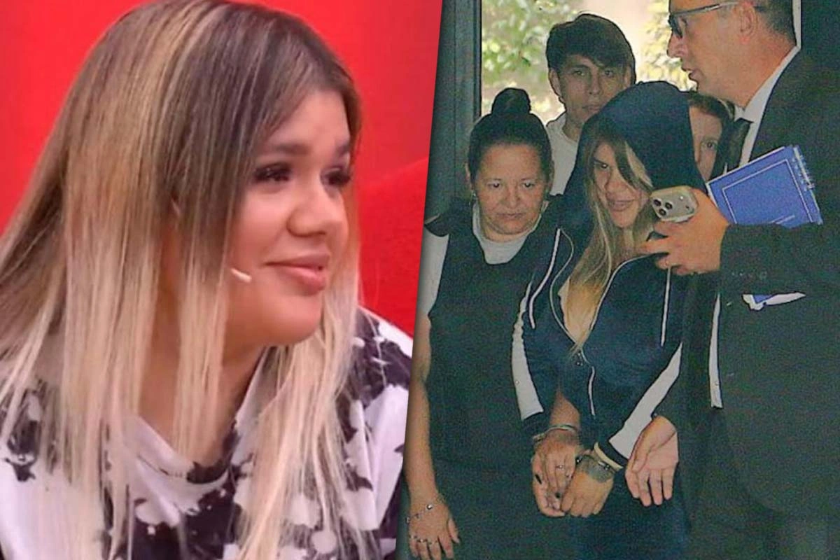 This is how they transferred Morena Rial to court after obtaining house arrest