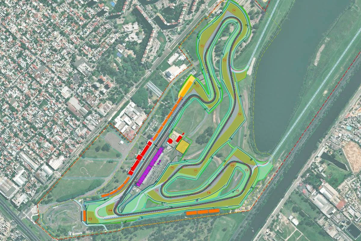 Asi quedaría el nuevo trazado del Gálvez