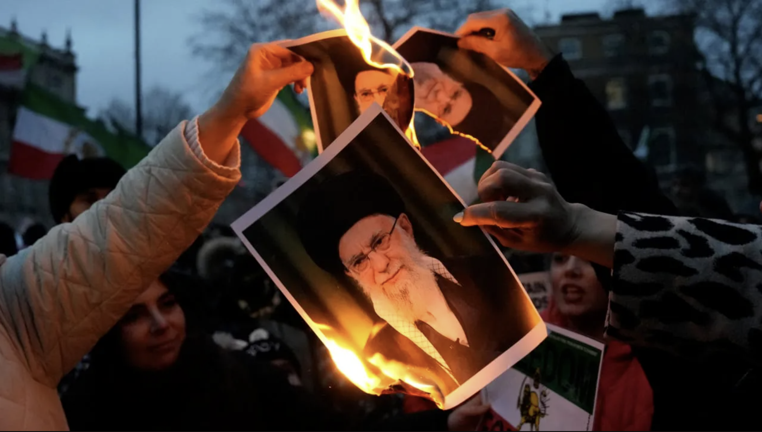 Celebrations after the confirmed death of Supreme Leader Ali Khamenei