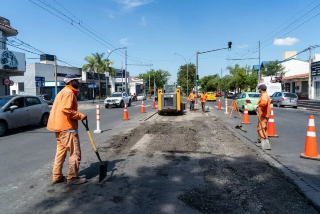 Córdoba executes a million-dollar investment for the repair of streets and avenues in the city