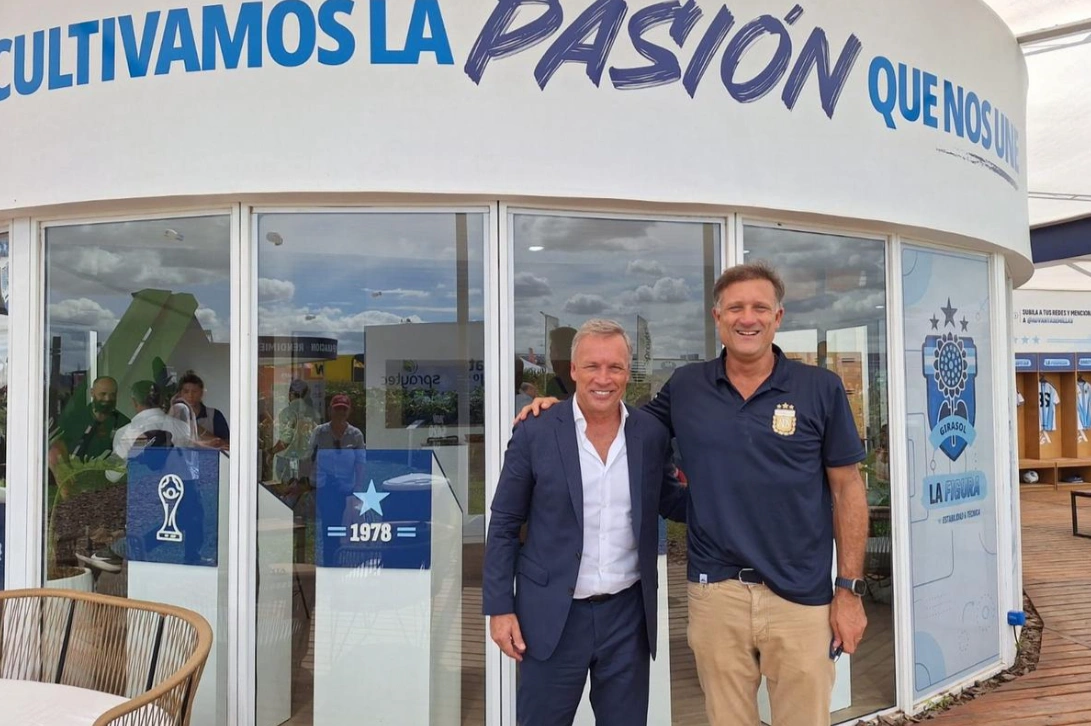 Andrés Fassi consolida en Expoagro una alianza clave para el futuro de Talleres