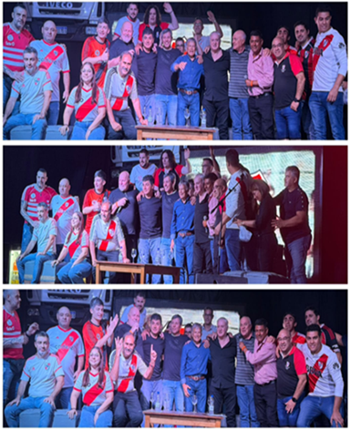 La conferencia de prensa se prolongó durante 1 hora y media