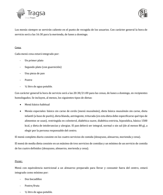 Documento Oficial de TRAGSA