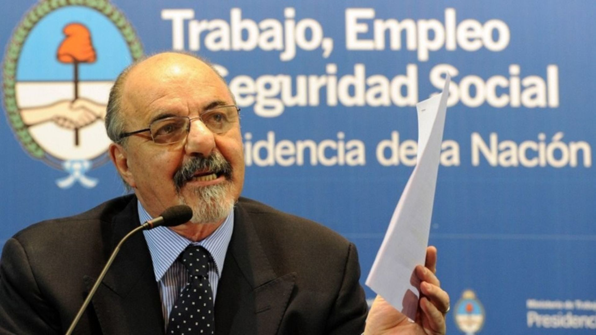 Raúl Ojeda trabajo mano a mano con el exministro Carlos Tomada.