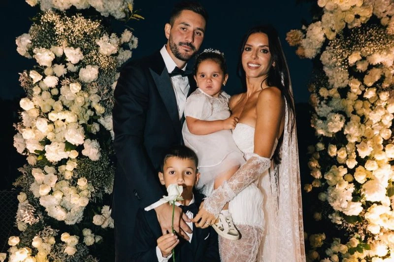 Así fue el soñado casamiento de Paloma, la hija de Sergio Goycochea