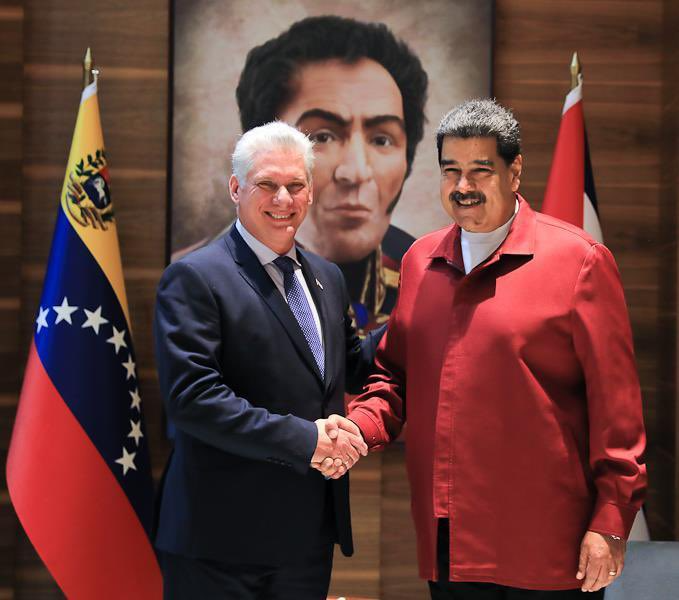 Diaz Canel could face the same fate as Nicolás Maduro in the coming months