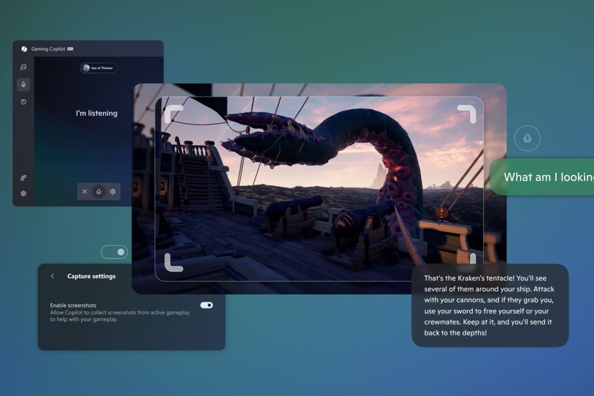 Microsoft presentó el primer vistazo de Gaming Copilot