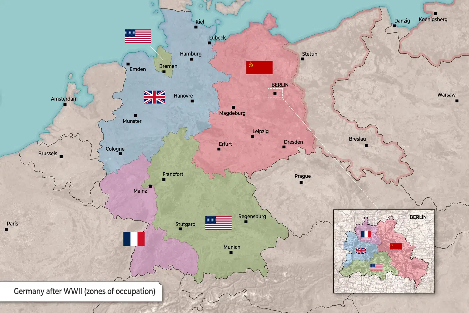 The proposal has been compared to the actions taken by the allies after the defeat of the Nazi regime in Germany