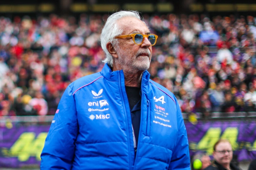 Flavio Briatore gave Colapinto a warning after the Japanese GP: 'He must put himself in a better position to race'