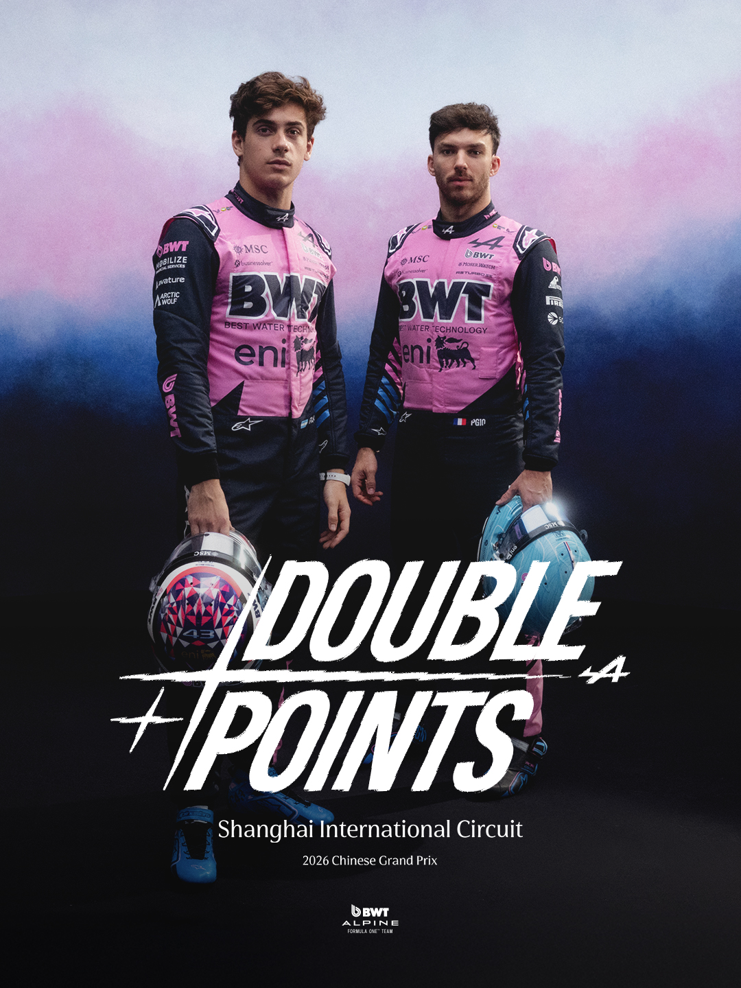 Colapinto y Gasly sumaron puntos en China