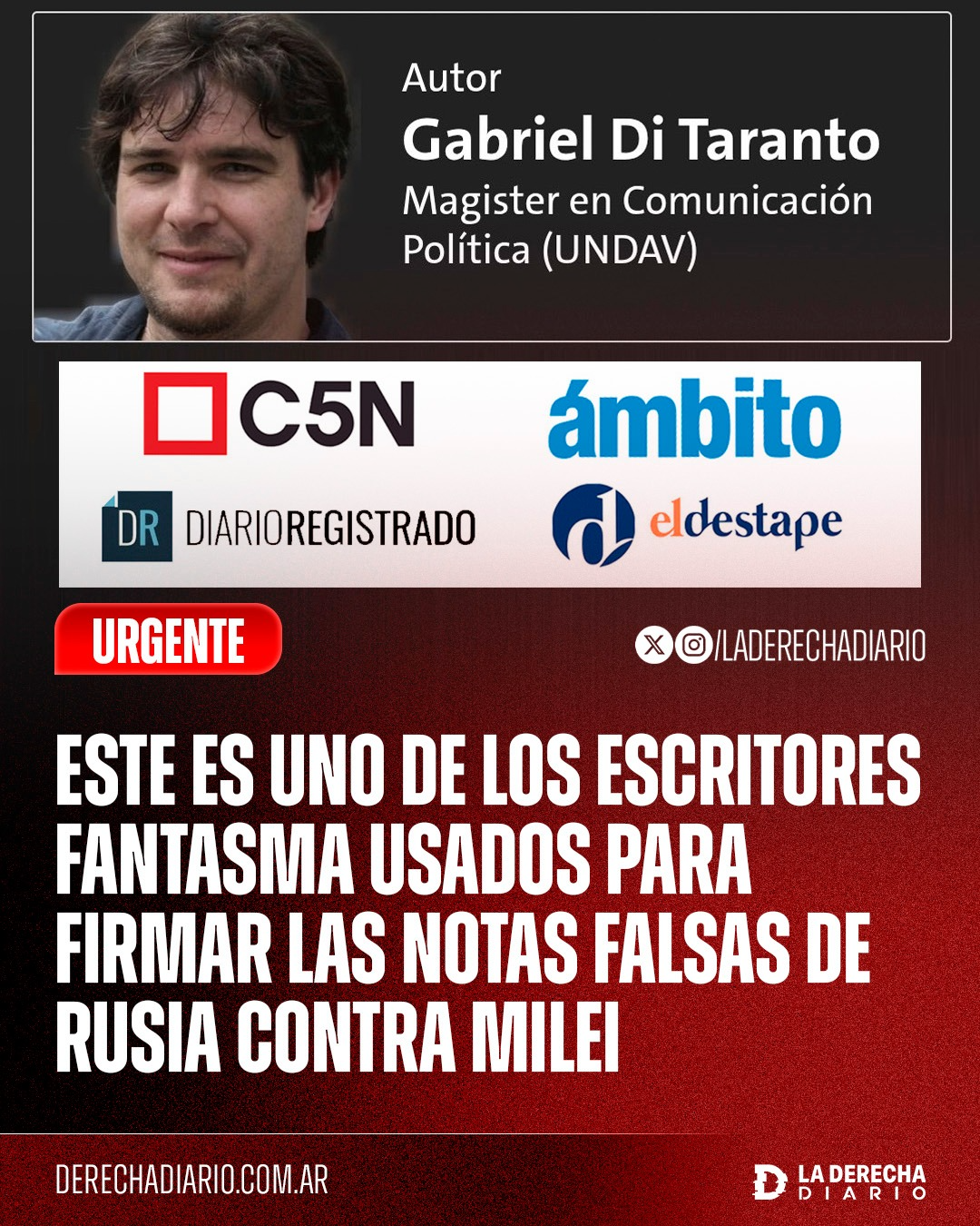 One of the fake journalists.