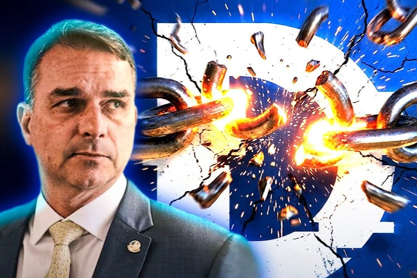 Flavio Bolsonaro assured that he will end the censorship of The Daily Right in Brazil if he wins the elections