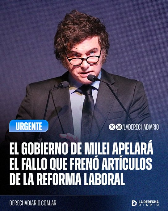 El presidente, Javier Milei.