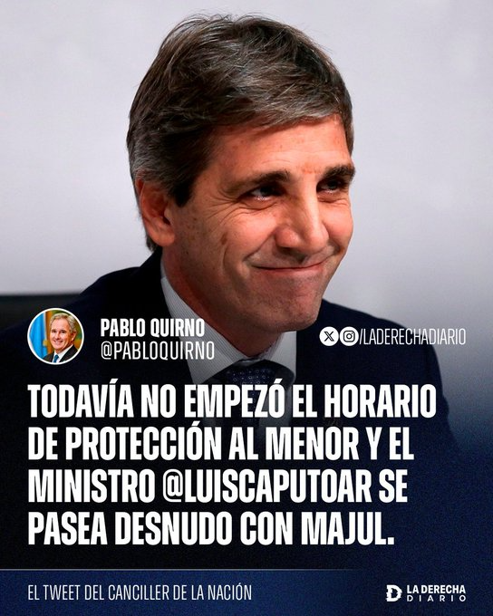 El canciller de la Nación llamó a ver la entrevista.