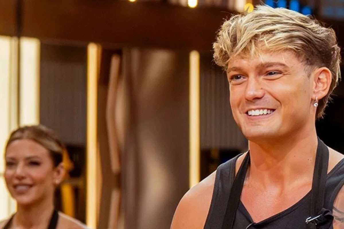 Ian Lucas reacted with euphoria after the model's departure