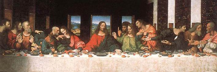 La Última Cena de Leonardo da Vinci - Cenacolo Vinciano, Milán