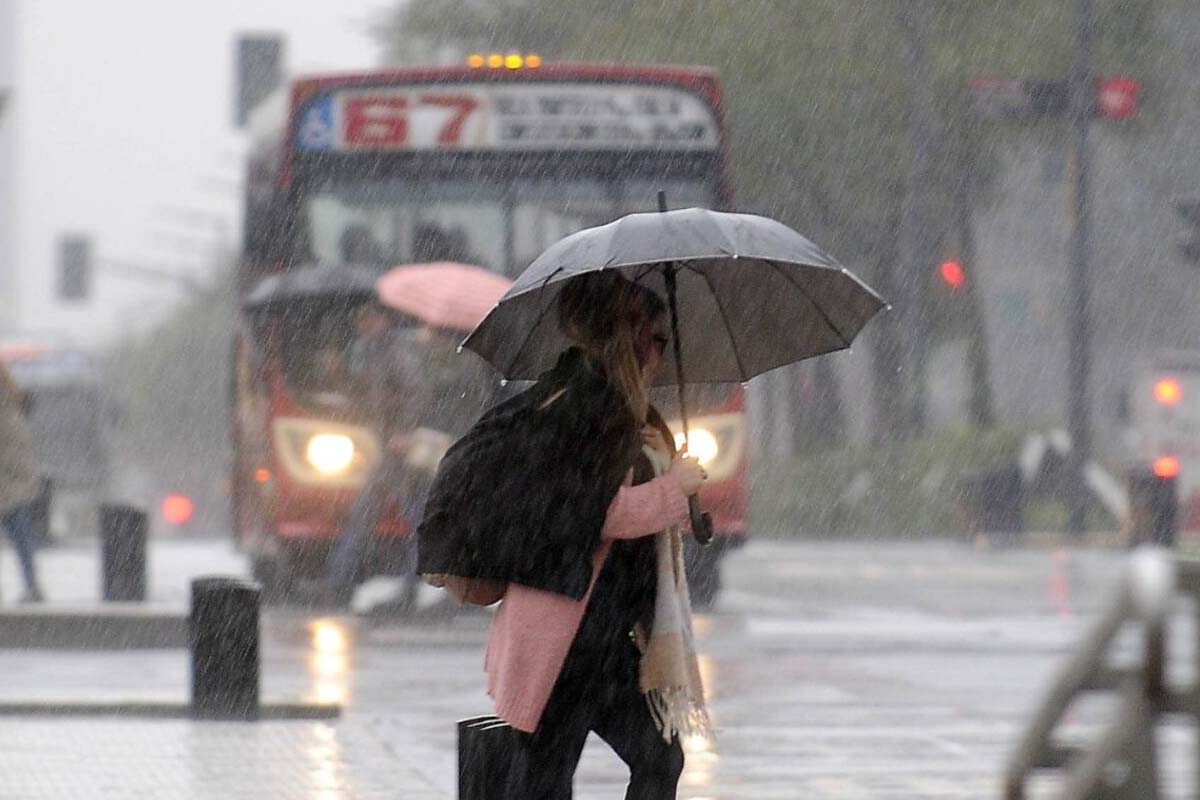 Para las próximas horas se esperan lluvias, chaparrones y ráfagas de viento