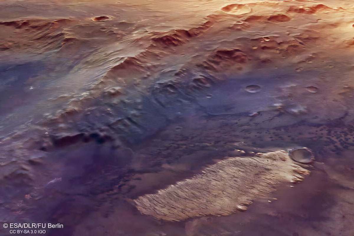 Indicios de agua en el pasado de Marte
