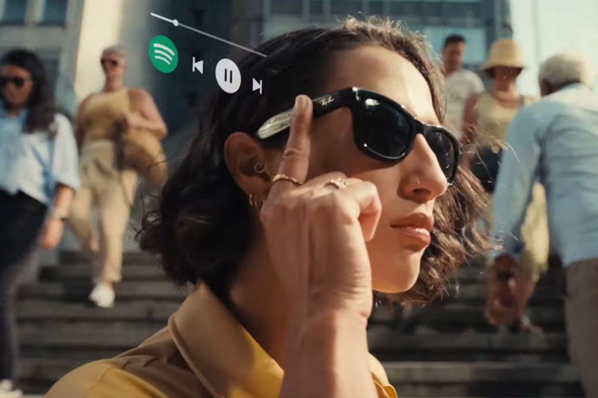 Meta presentó nuevos anteojos inteligentes junto a Ray-Ban