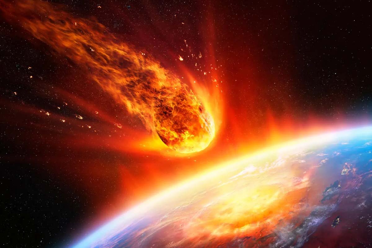 Un material extremadamente raro generado por el impacto de un meteorito