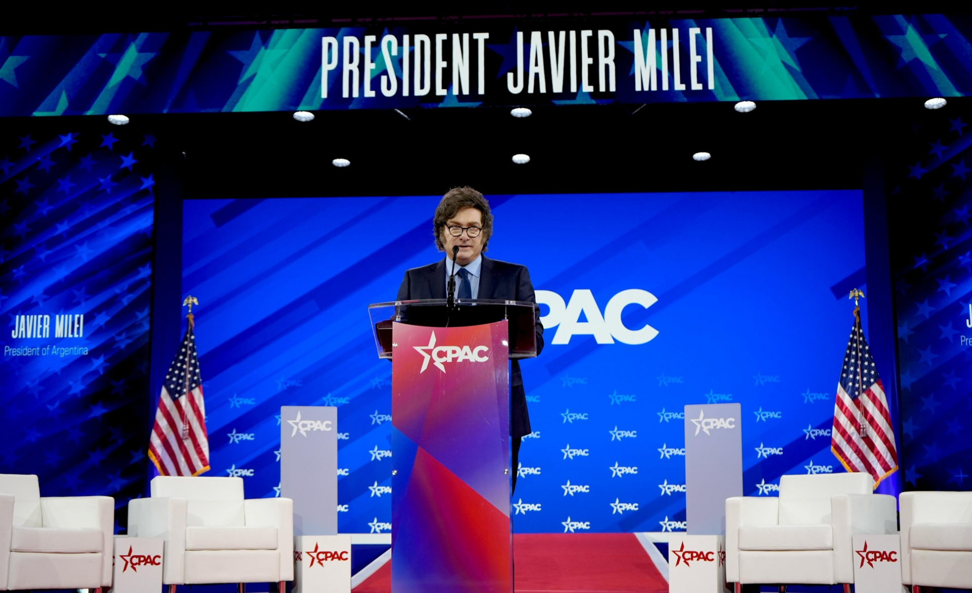 Milei has participated in multiple editions of the CPAC forum around the world.