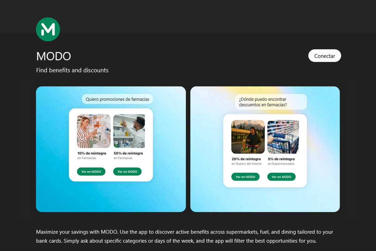 Cómo usar MODO dentro de ChatGPT