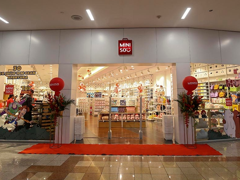 A Miniso store.