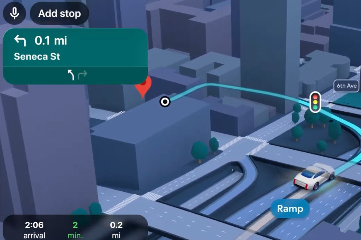 Qué es la navegación inmersiva de Google Maps