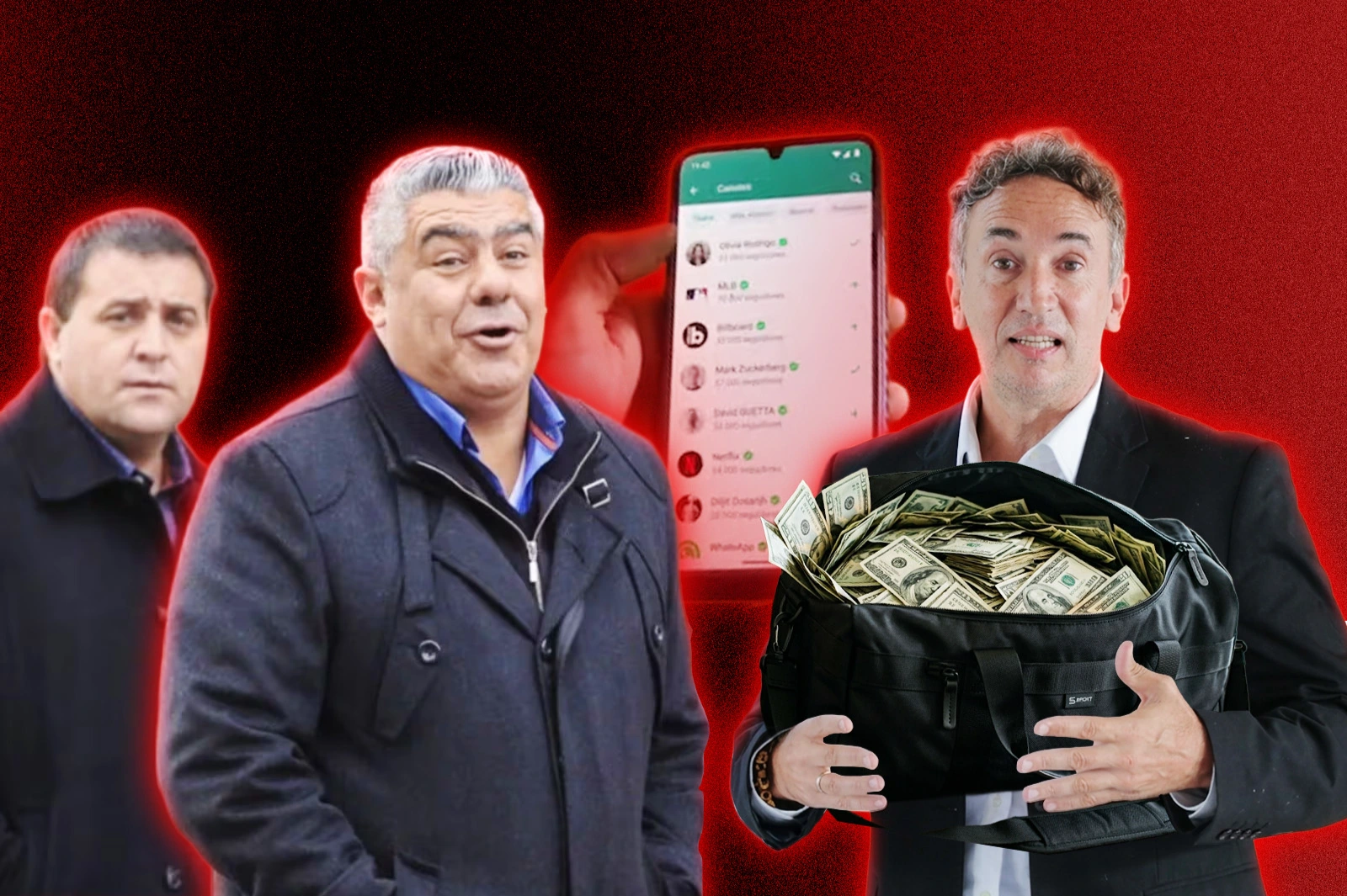 Hasta las manos: nuevos chats revelan que Pablo Toviggino le envió sobres con dinero al Director Nacional de Arbitraje