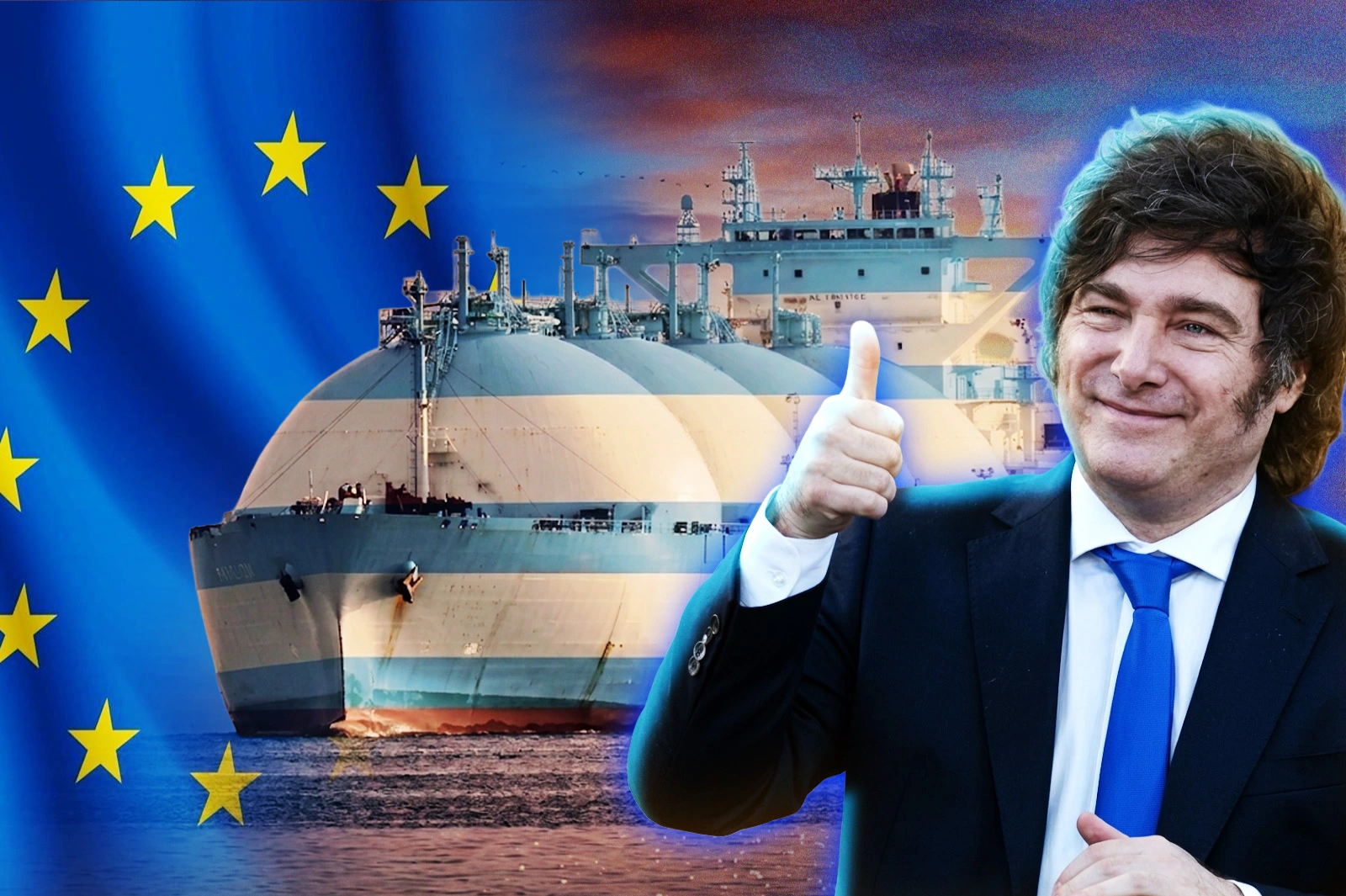 La Argentina de Milei firmó con Europa el mayor contrato de GNL de su historia por USD 7.000 millones