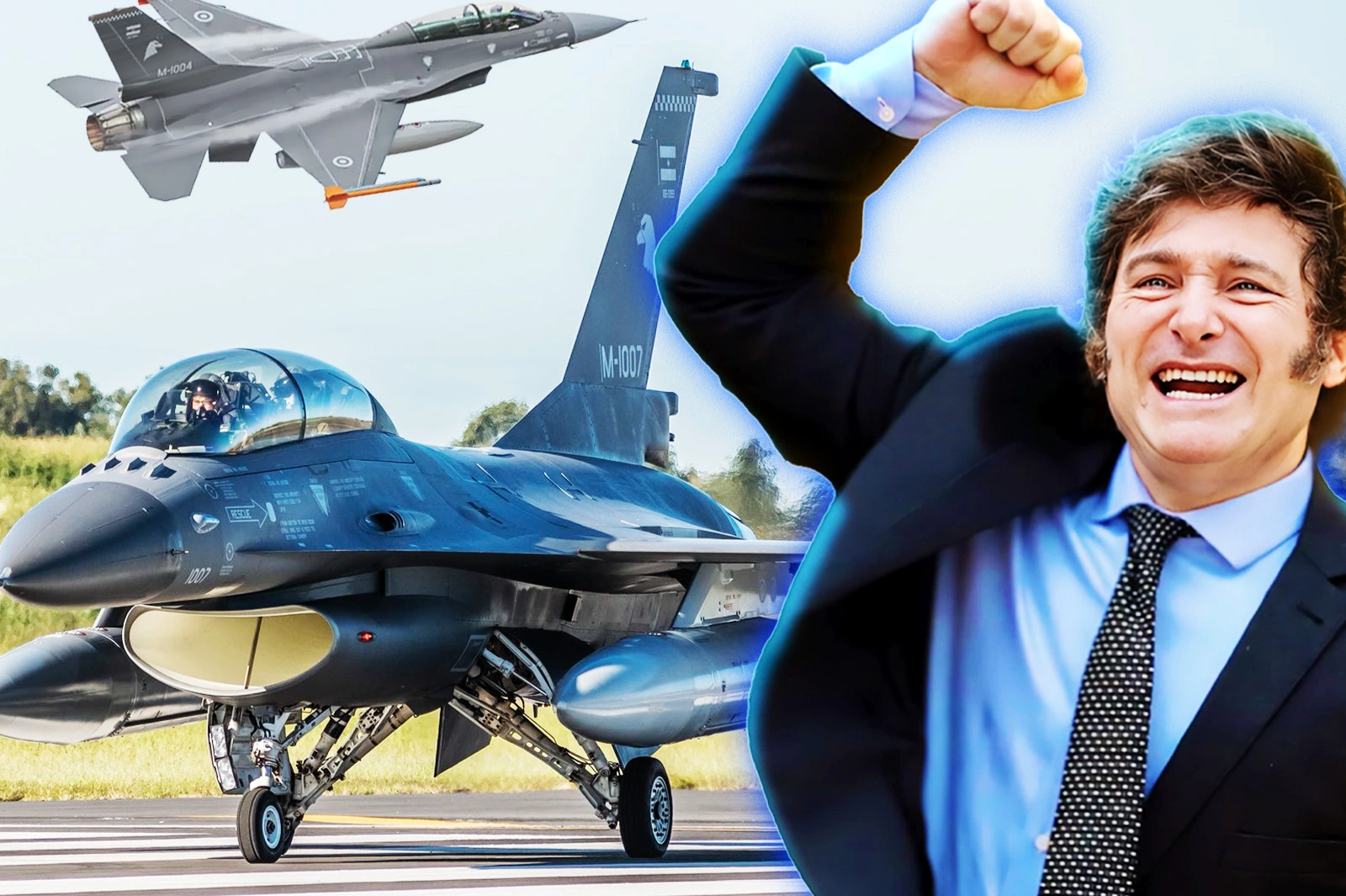 Histórico: Despegaron los primeros F-16 argentinos y avanza el programa de entrenamiento