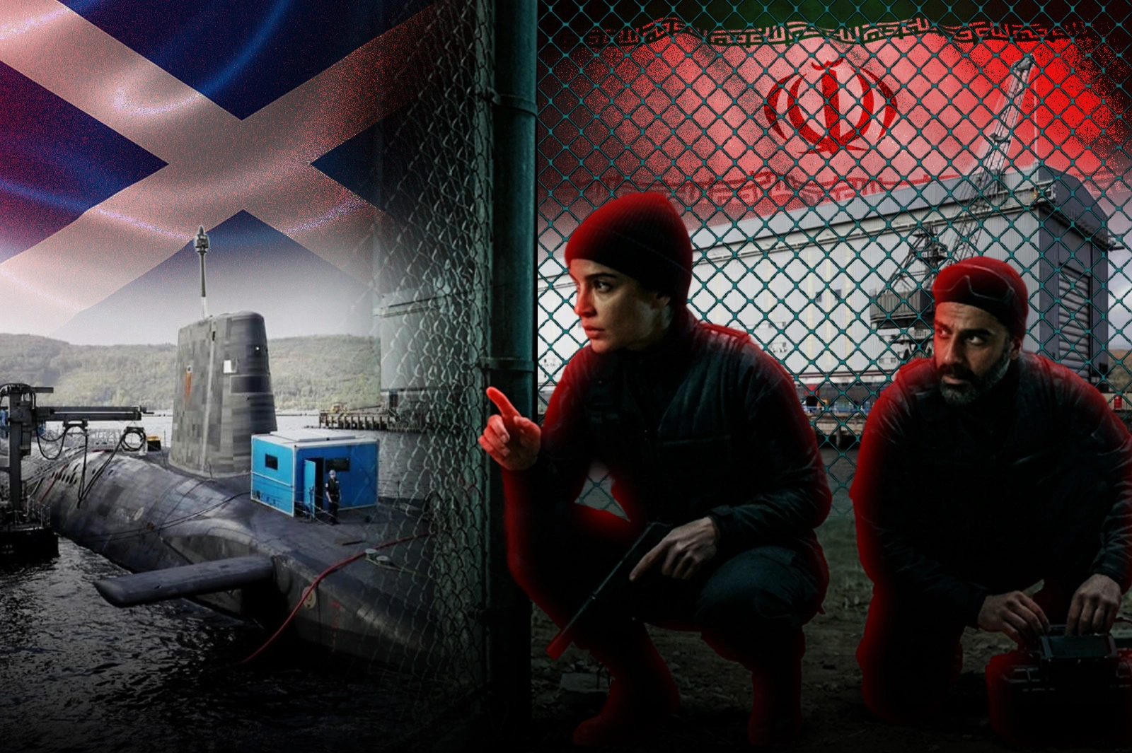 Detuvieron a un iraní y una rumana por intentar ingresar a una base nuclear en Escocia