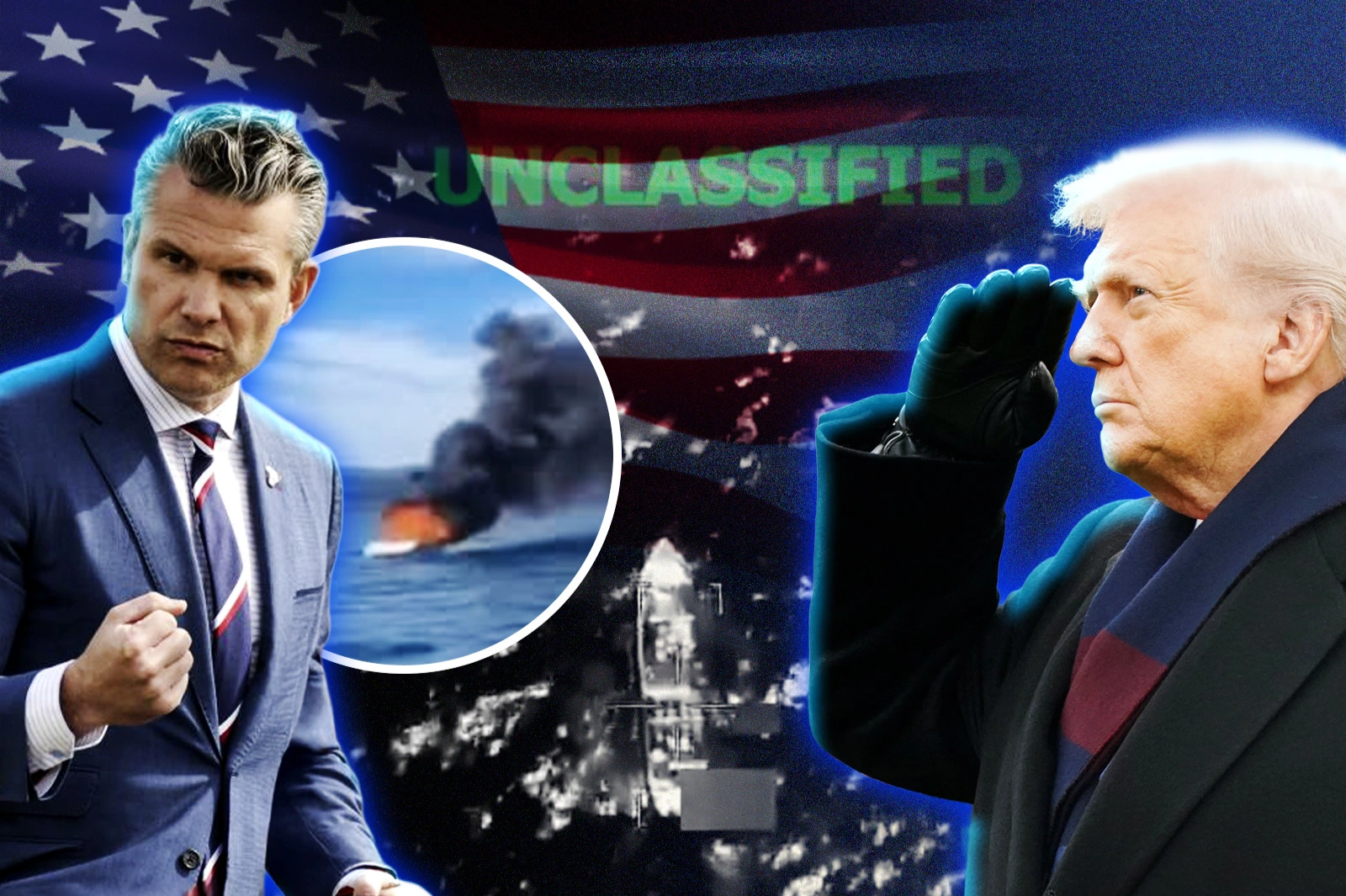 The Trump administration destroyed another narco-terrorist boat in the Caribbean Sea while maintaining pressure on Iran