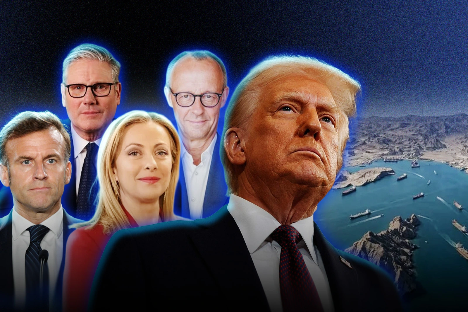 Las potencias europeas decidieron brindar ayuda a EEUU para asegurar el tráfico por el Estrecho de Ormuz