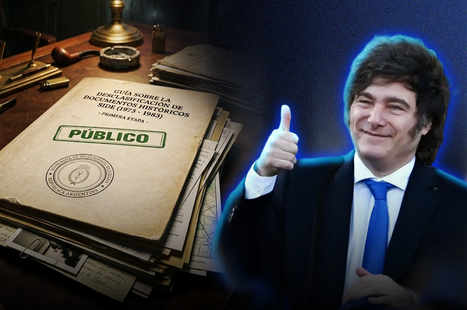 El Gobierno de Milei anunció la declasificación de archivos históricos de la SIDE