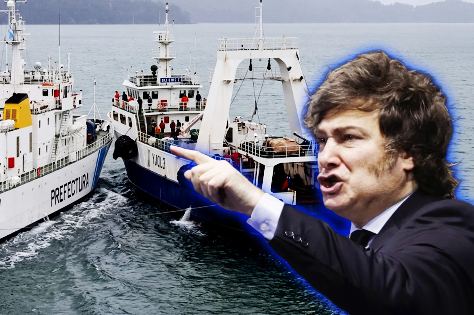 El Gobierno de Milei multó a un buque extranjero por pescar ilegalmente en la Zona Económica Exclusiva Argentina