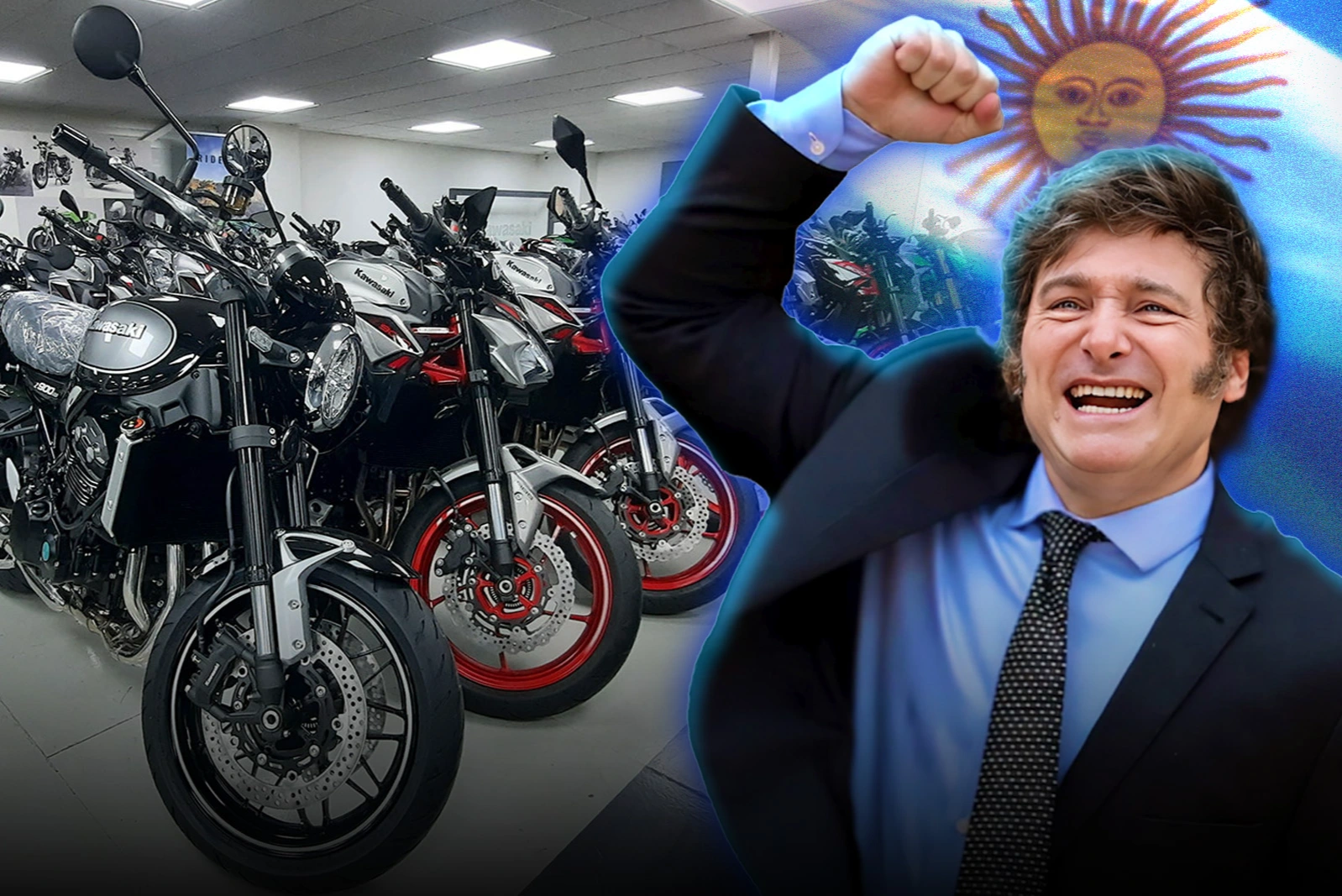 The motorcycle market reached its best record since 2018 in February and there was a record number of patents