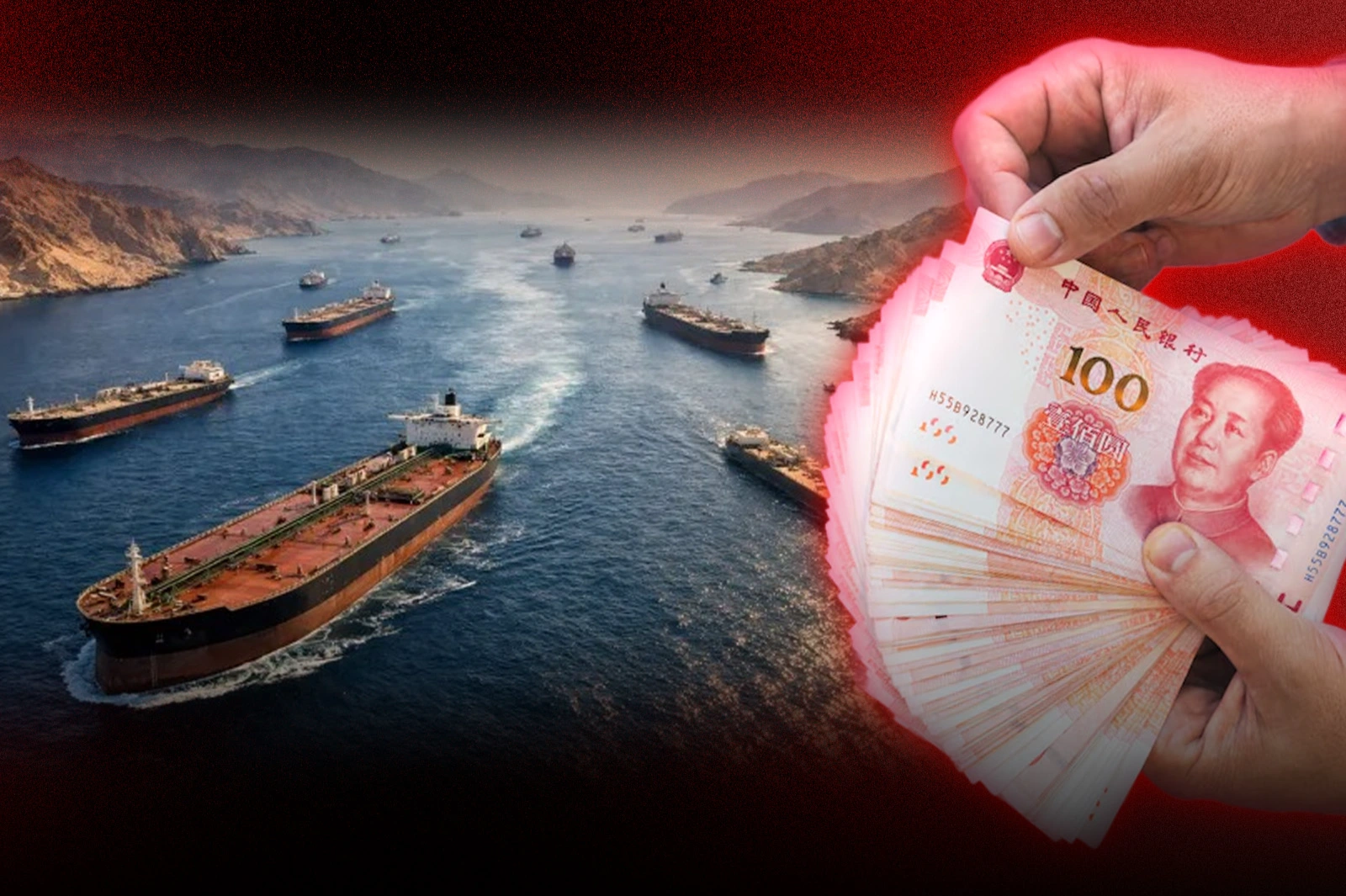 Iran wants to condition the passage of oil tankers through the Strait of Hormuz on payments in yuan