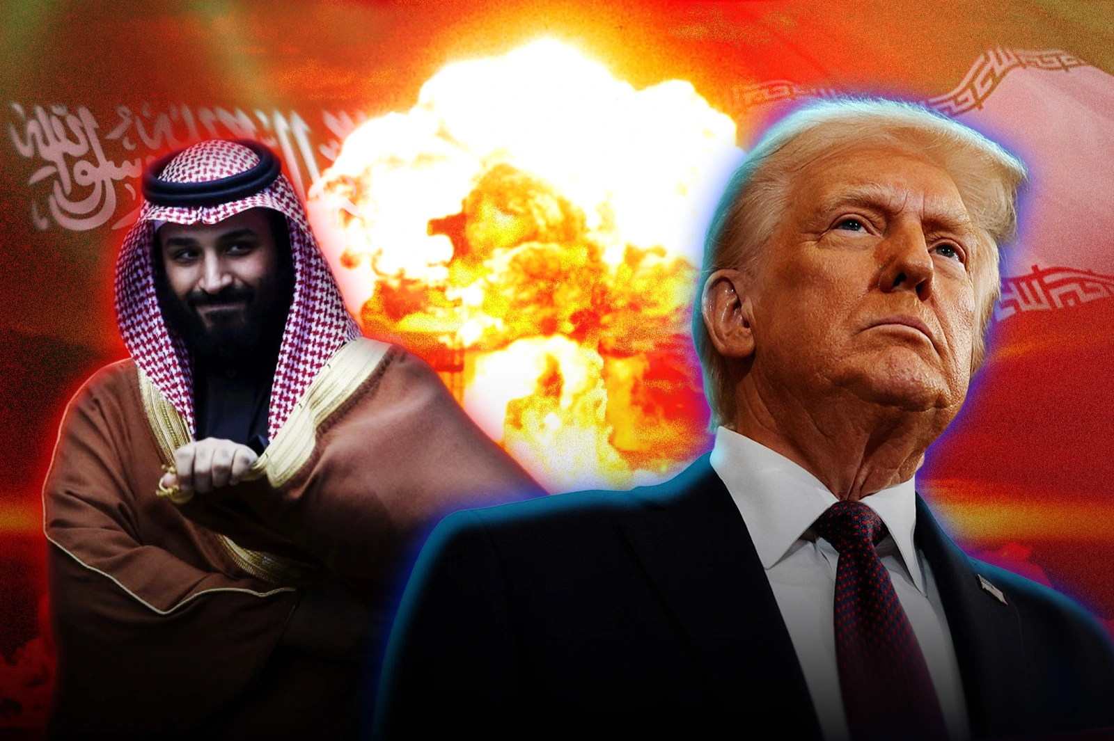 The prince of Saudi Arabia seeks to pressure Trump to maintain the war against Iran in the midst of a regional crisis