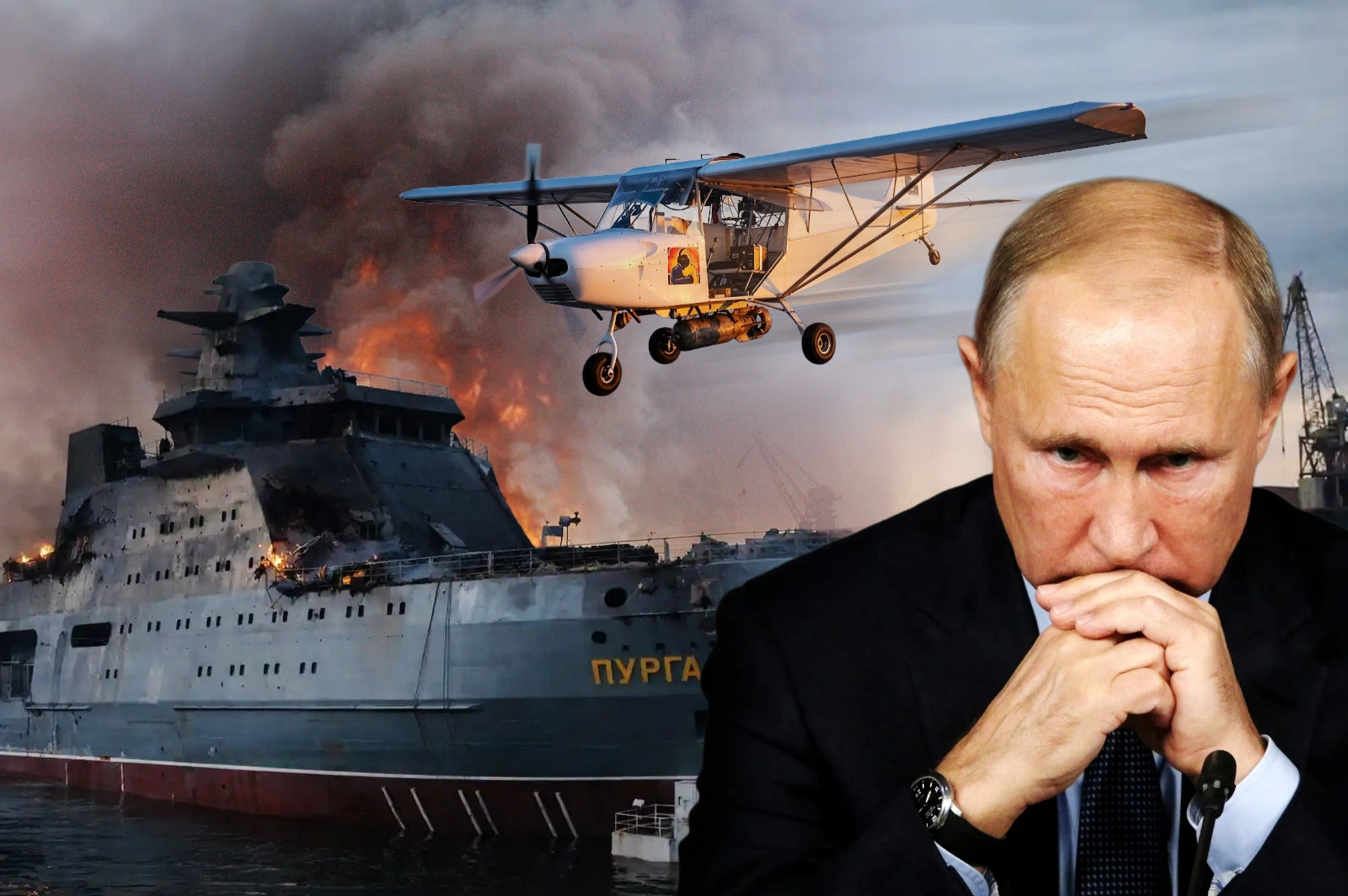 Ucrania bombardeó la región rusa de Leningrado con aviones ligeros: no ocurría desde la Segunda Guerra Mundial