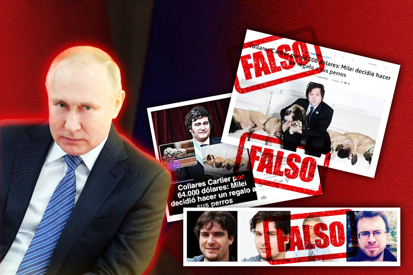 Leaked documents revealed a Russian disinformation campaign against the Milei Government