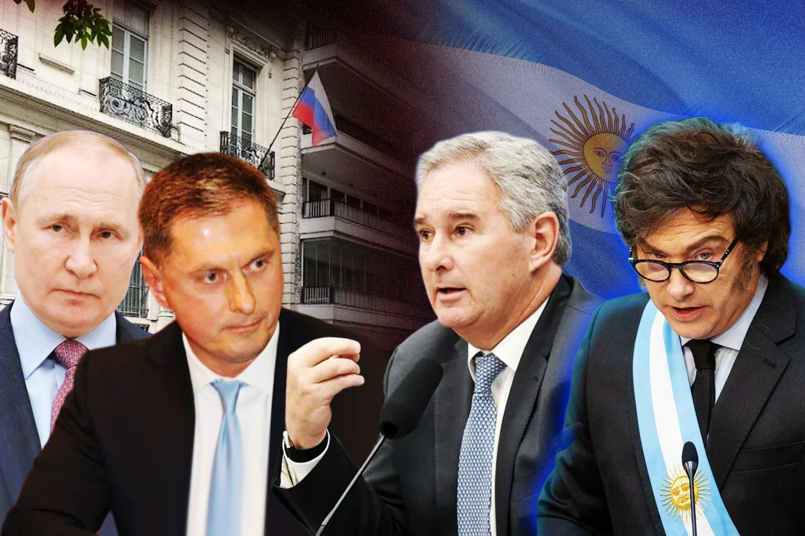 El canciller Pablo Quirno le respondió a la embajada de Rusia