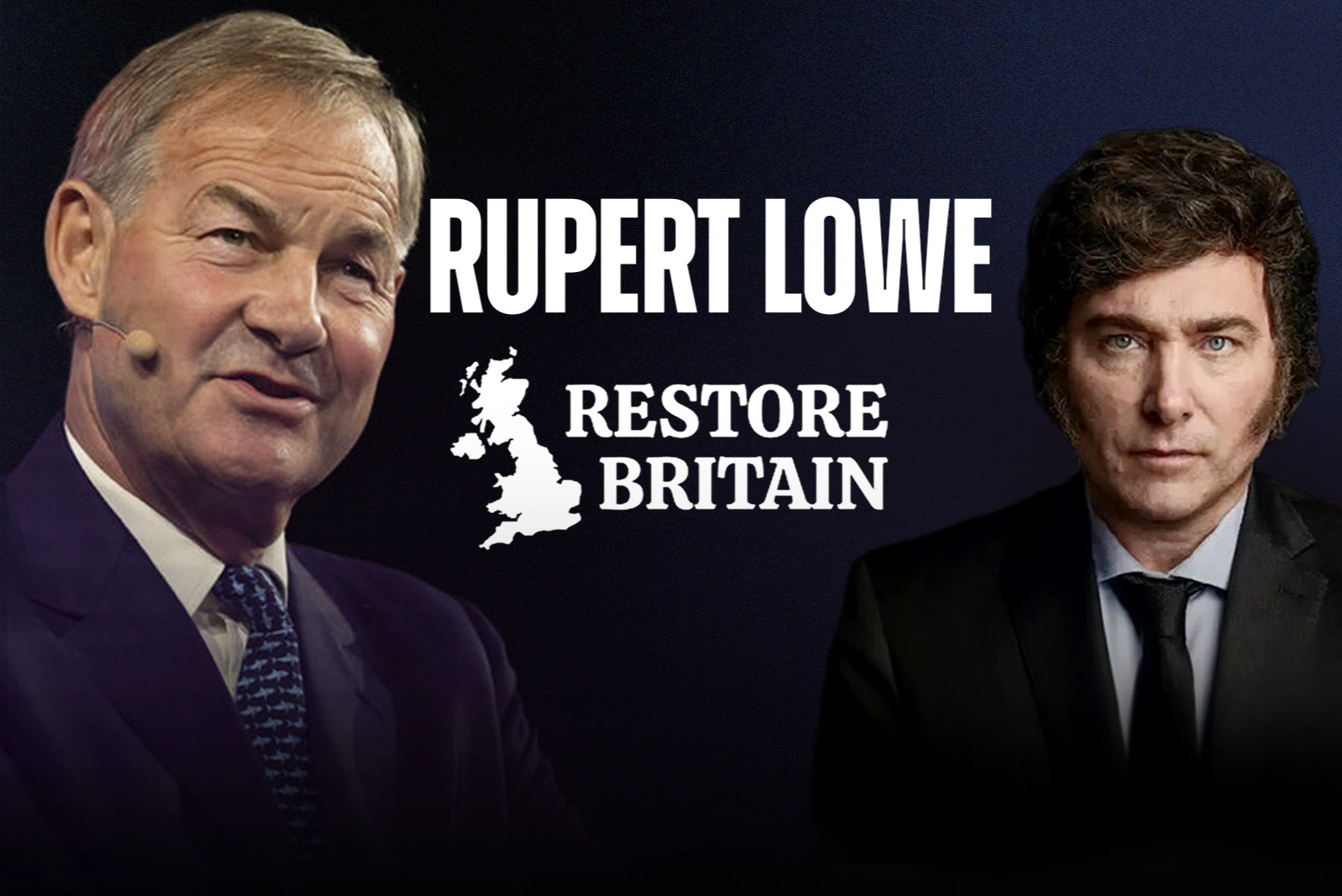 Rupert Lowe: “Javier Milei is freeing Argentina from the chains of socialism”
