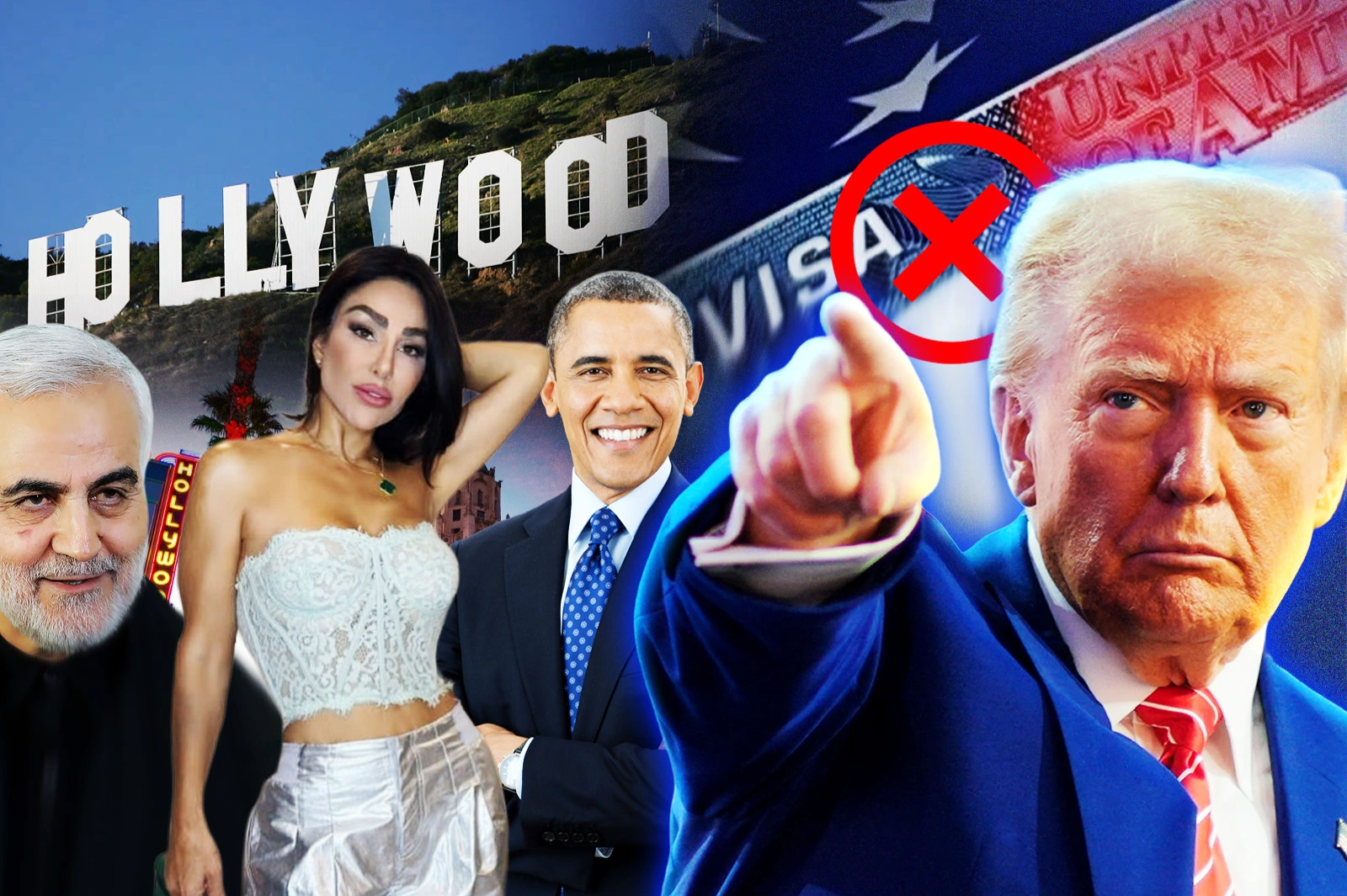 The United States arrested two family members of Qasem Soleimani for celebrating Iran's attacks on the United States