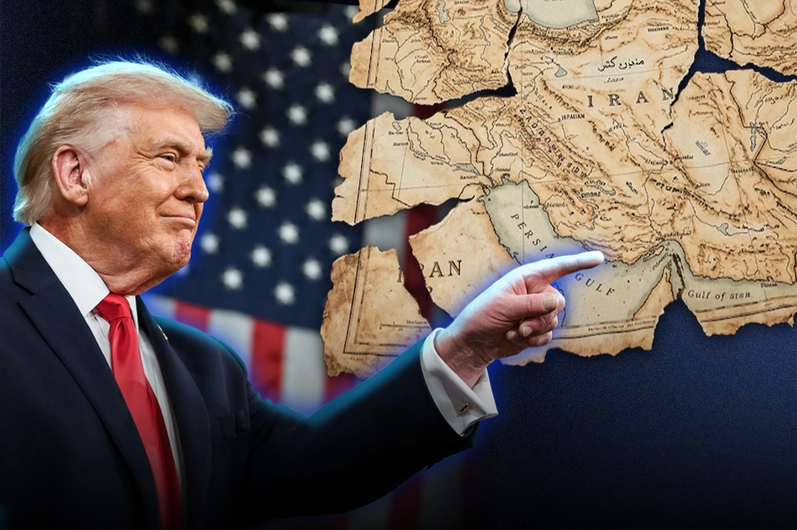 Trump propone hacer como con la Alemania Nazi y repartir el control de Irán entre varios aliados