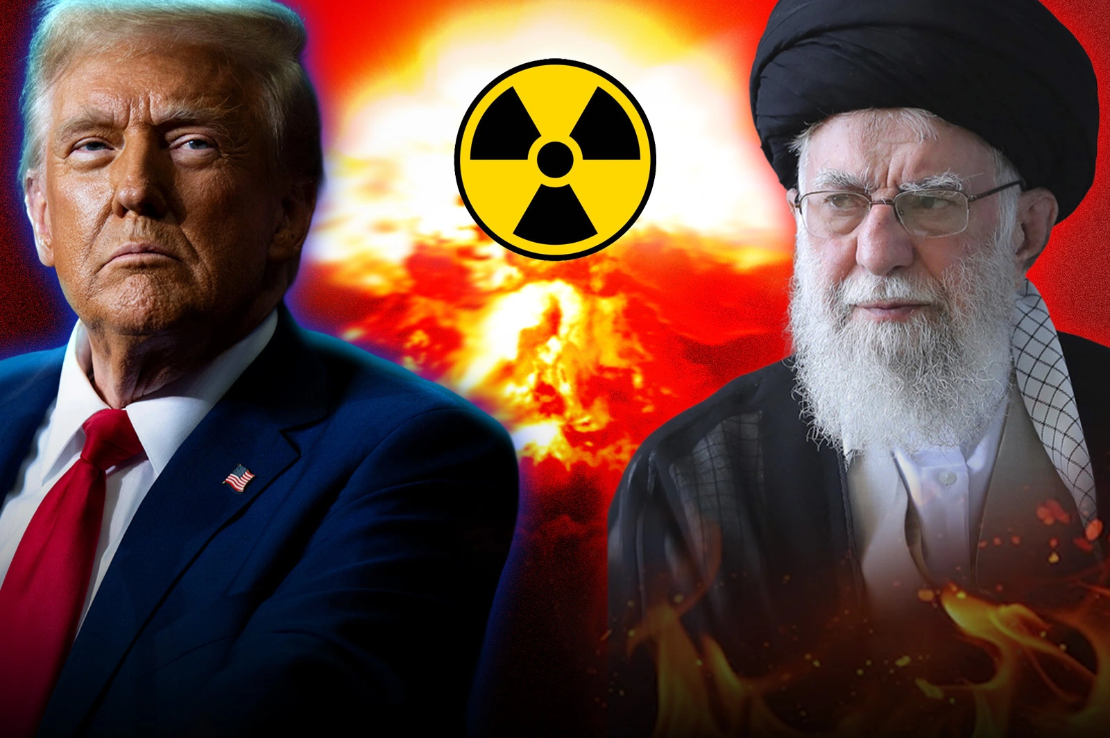 Donald Trump said that military operations against Iran had to be “advanced ahead of schedule”